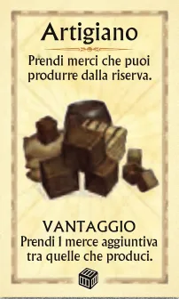 Carta ruolo Artigiano in Puerto Rico