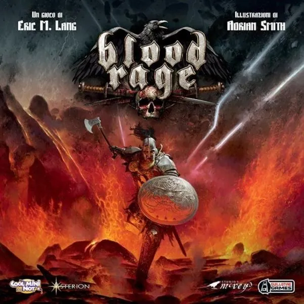 Copertina di Blood Rage