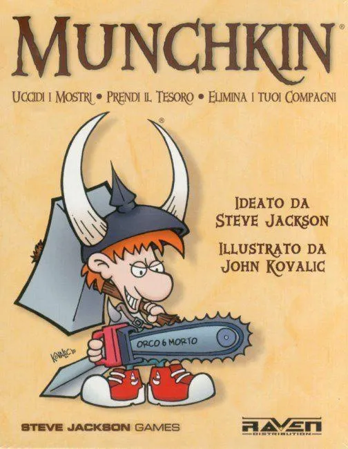 Copertina di Munchkin